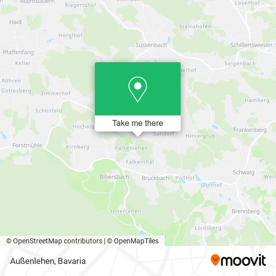 Карта Außenlehen