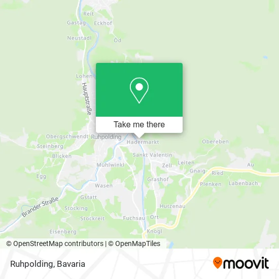 Карта Ruhpolding