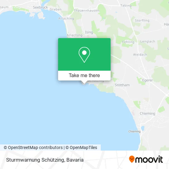 Карта Sturmwarnung Schützing