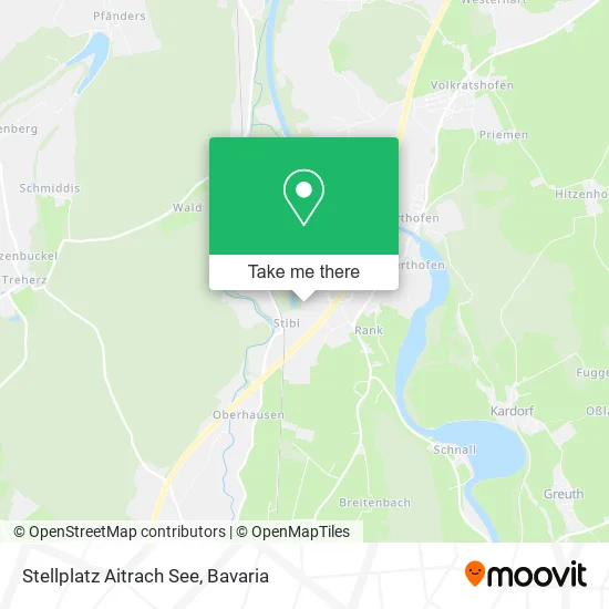 Карта Stellplatz Aitrach See