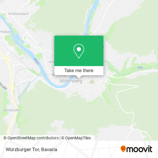 Карта Würzburger Tor