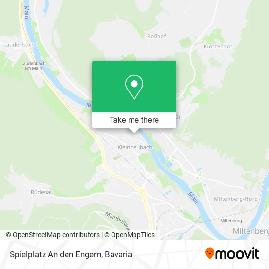 Карта Spielplatz An den Engern