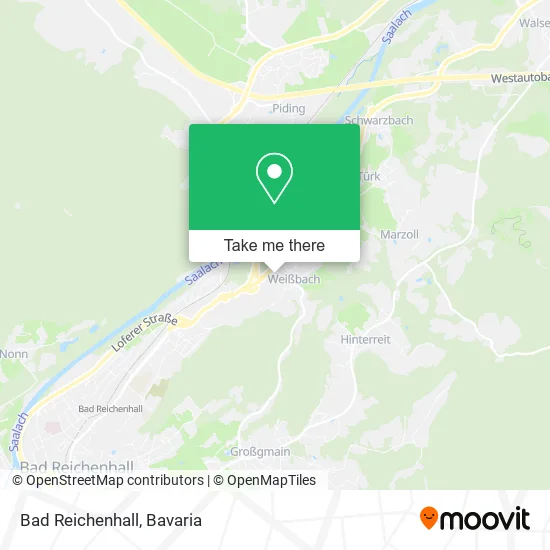Карта Bad Reichenhall