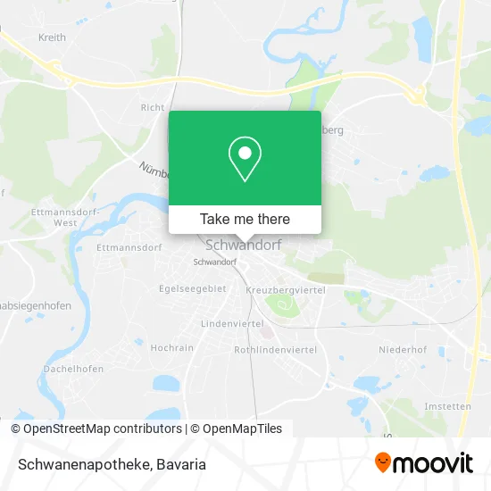 Карта Schwanenapotheke