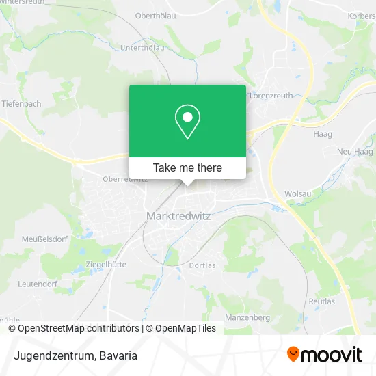 Карта Jugendzentrum