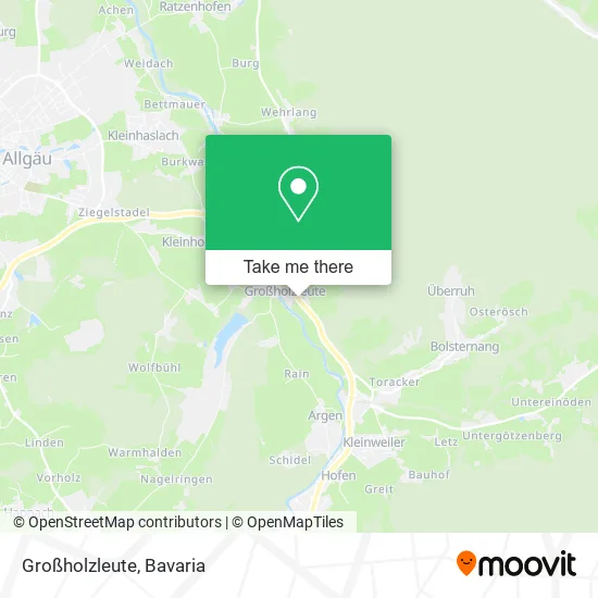 Карта Großholzleute