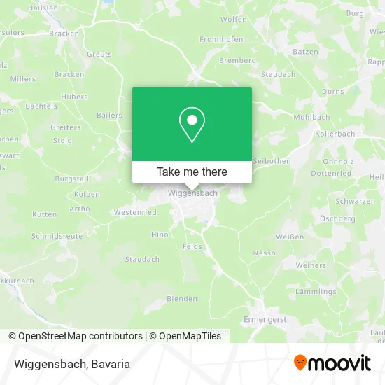 Карта Wiggensbach