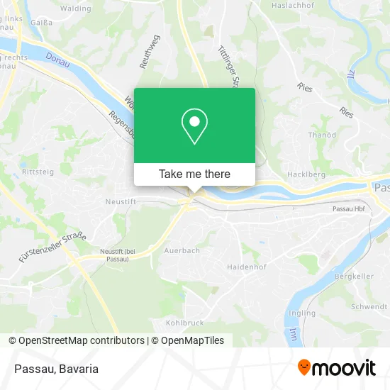 Карта Passau