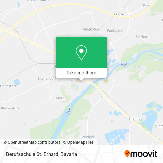 Berufsschule St. Erhard map
