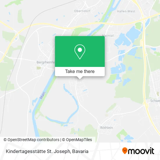 Карта Kindertagesstätte St. Joseph