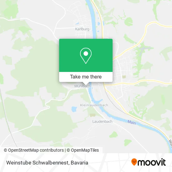 Карта Weinstube Schwalbennest