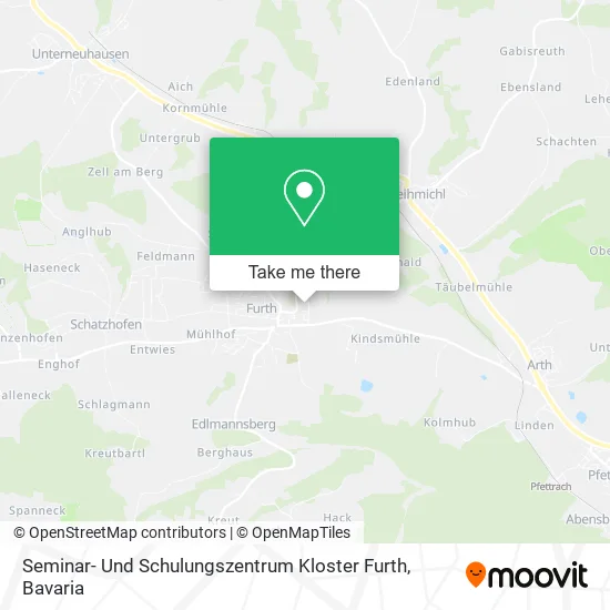 Карта Seminar- Und Schulungszentrum Kloster Furth