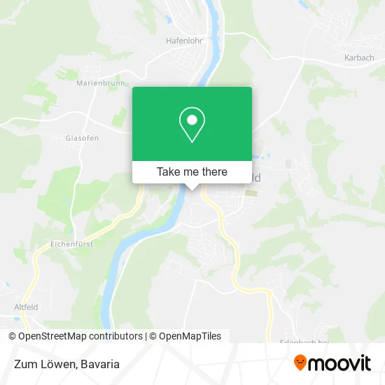 Карта Zum Löwen