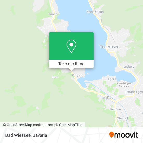 Bad Wiessee map