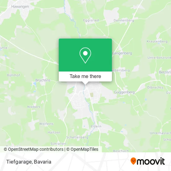 Карта Tiefgarage