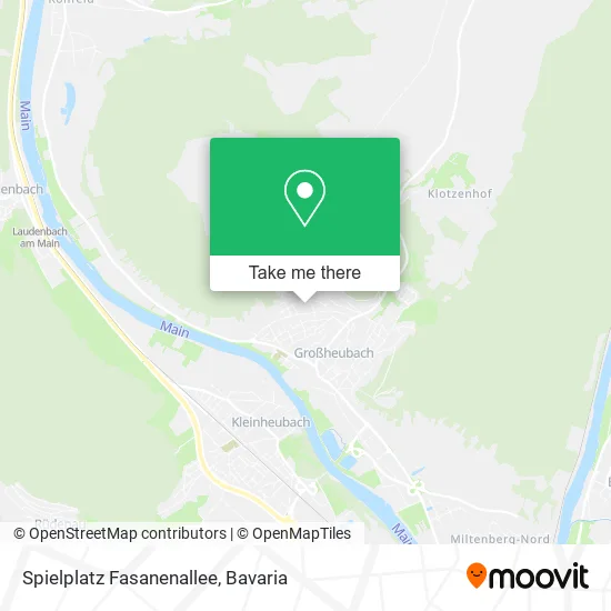 Карта Spielplatz Fasanenallee