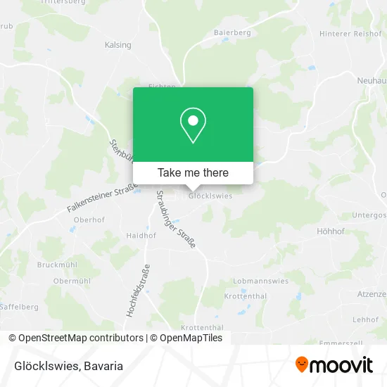 Карта Glöcklswies