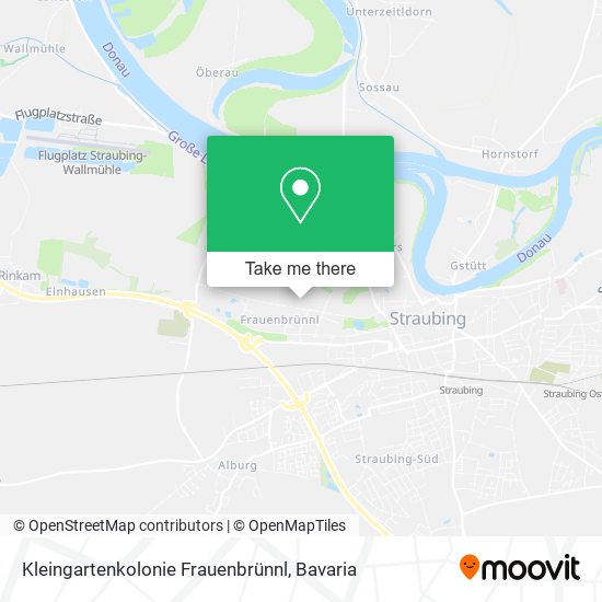 Kleingartenkolonie Frauenbrünnl map