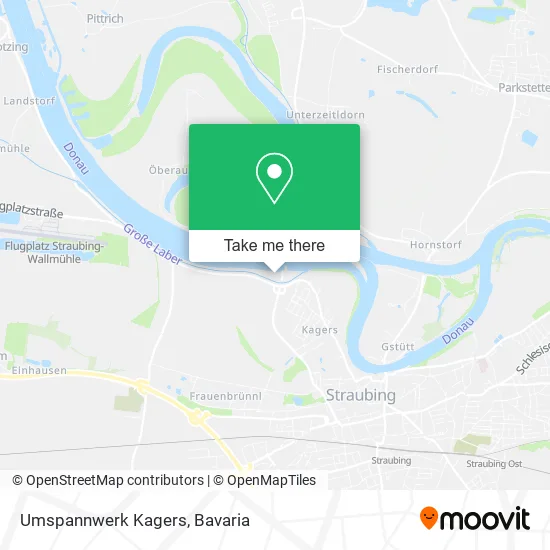 Карта Umspannwerk Kagers