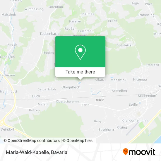 Карта Maria-Wald-Kapelle