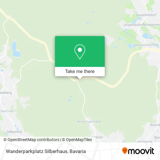 Карта Wanderparkplatz Silberhaus