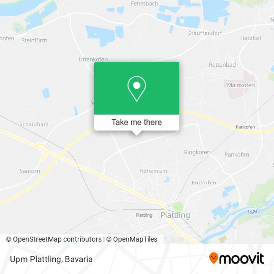 Карта Upm Plattling