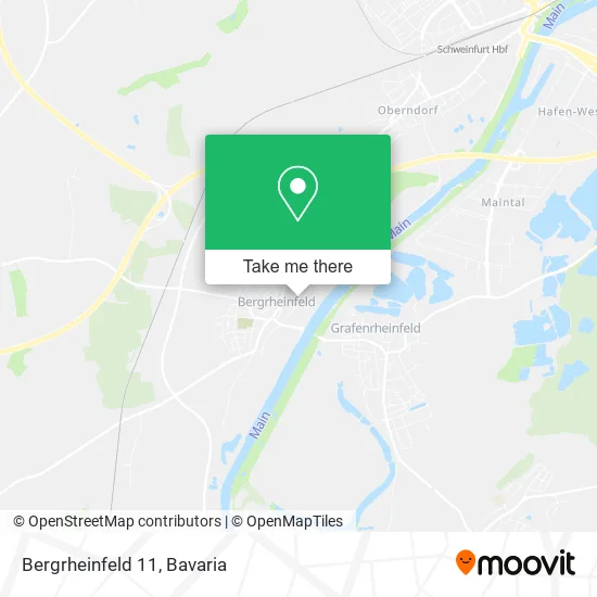 Карта Bergrheinfeld 11