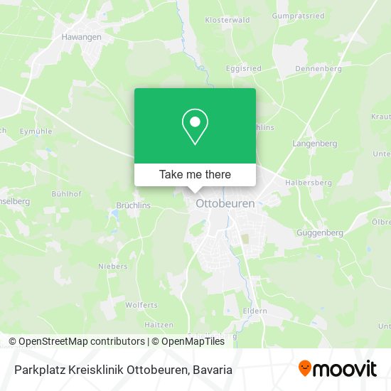Parkplatz Kreisklinik Ottobeuren map