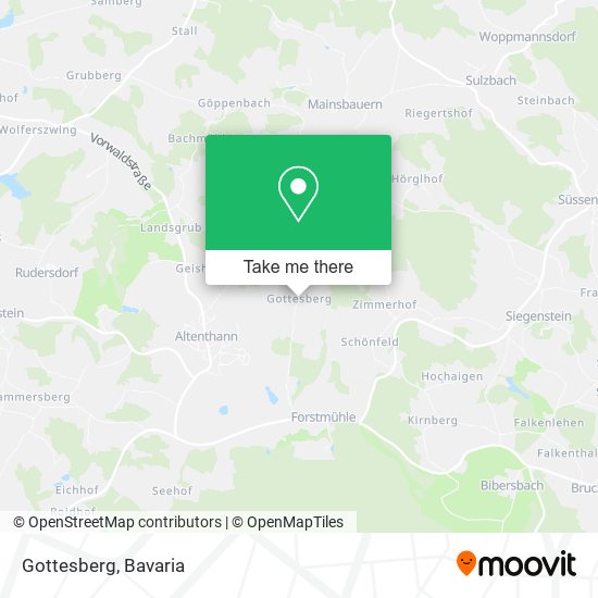 Карта Gottesberg