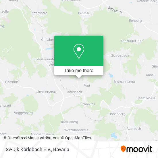 Карта Sv-Djk Karlsbach E.V.