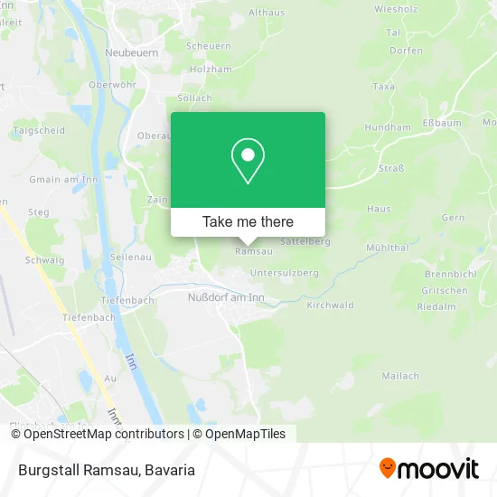 Карта Burgstall Ramsau