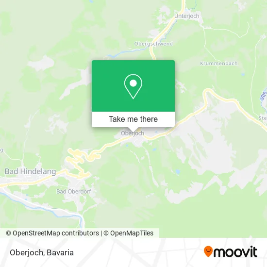 Карта Oberjoch