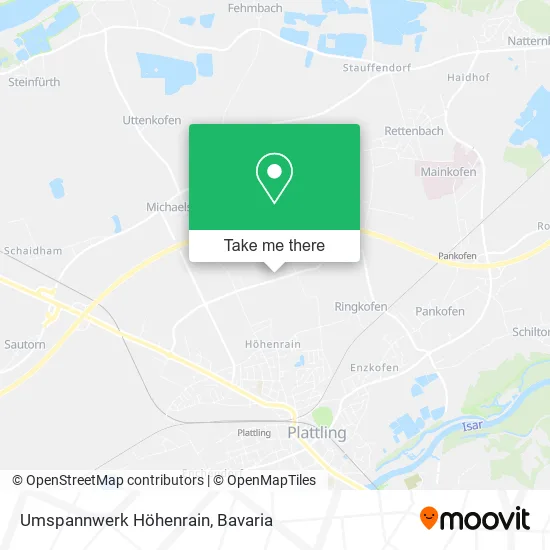 Карта Umspannwerk Höhenrain