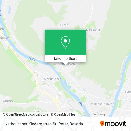 Katholischer Kindergarten St. Peter map