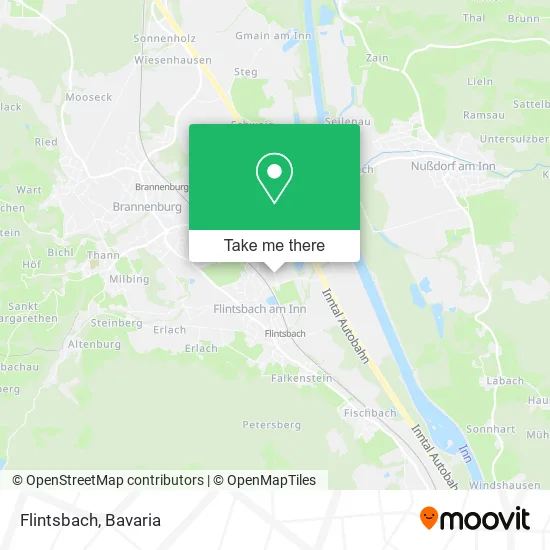 Карта Flintsbach
