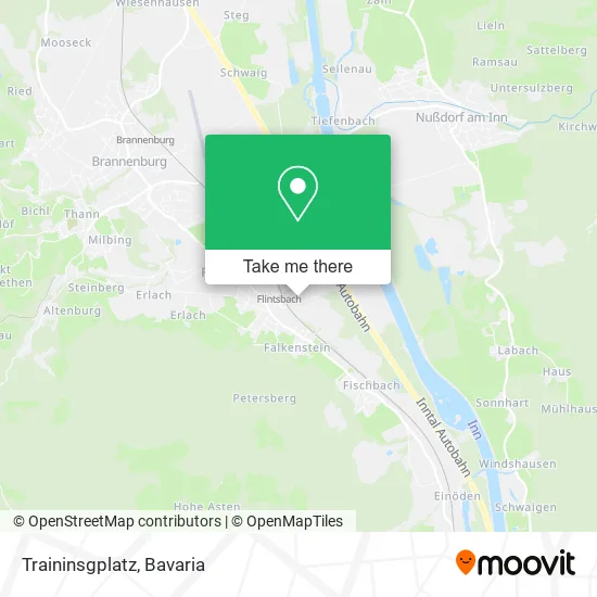 Карта Traininsgplatz
