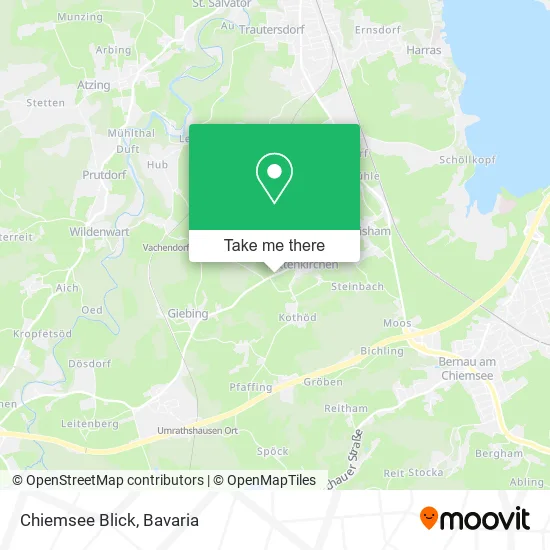 Карта Chiemsee Blick