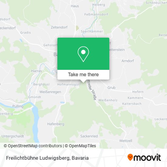 Freilichtbühne Ludwigsberg map