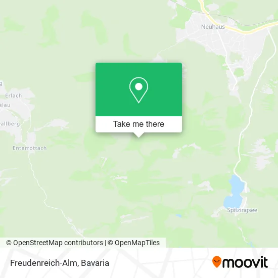 Карта Freudenreich-Alm