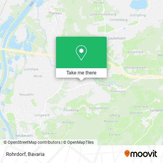 Карта Rohrdorf
