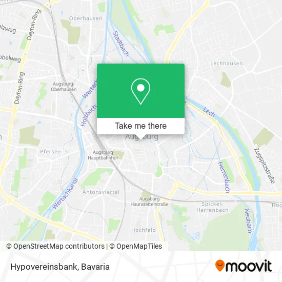 Карта Hypovereinsbank