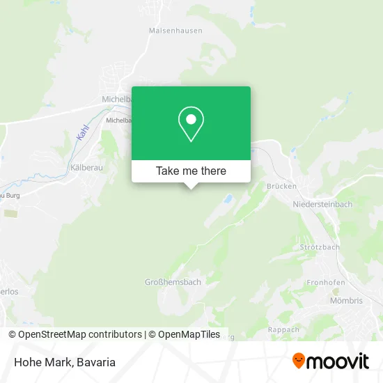 Карта Hohe Mark