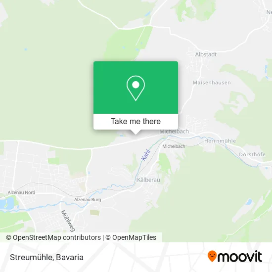 Карта Streumühle