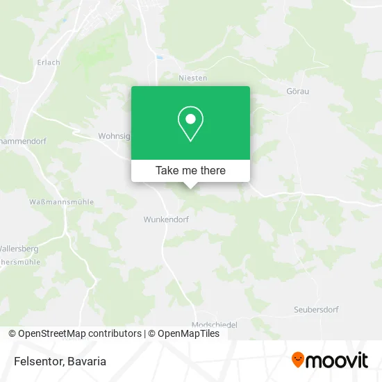 Карта Felsentor