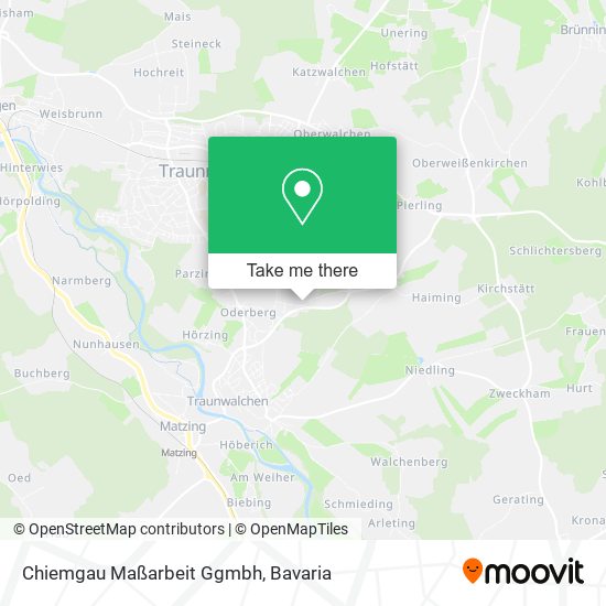 Chiemgau Maßarbeit Ggmbh map
