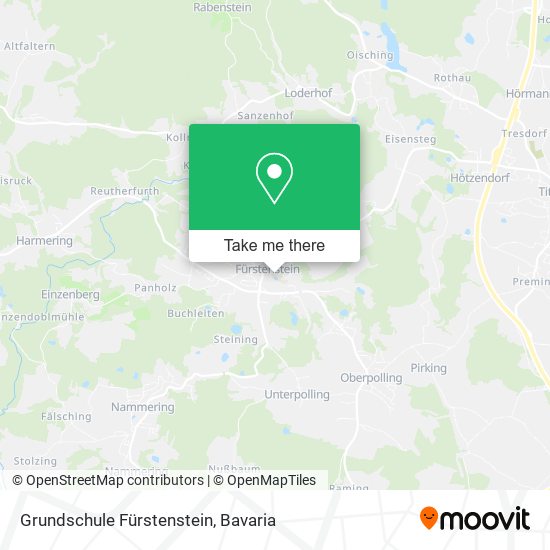 Grundschule Fürstenstein map