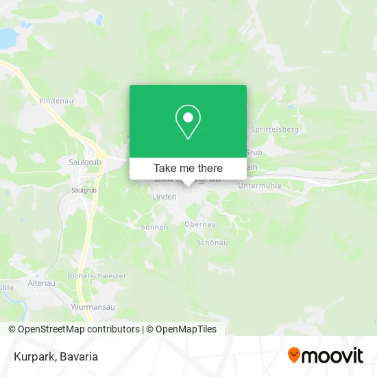 Карта Kurpark