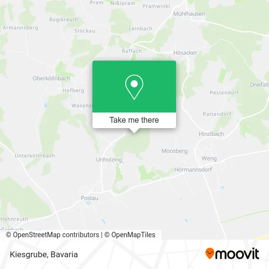 Карта Kiesgrube