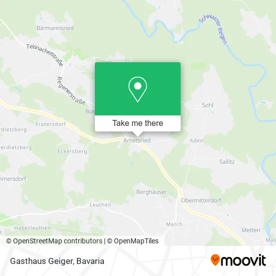Gasthaus Geiger map
