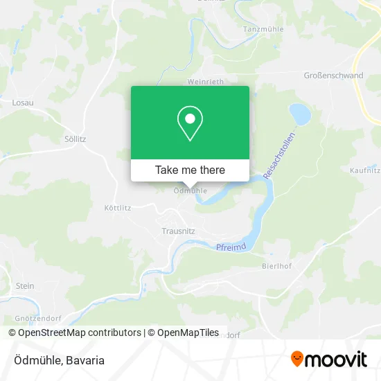 Карта Ödmühle